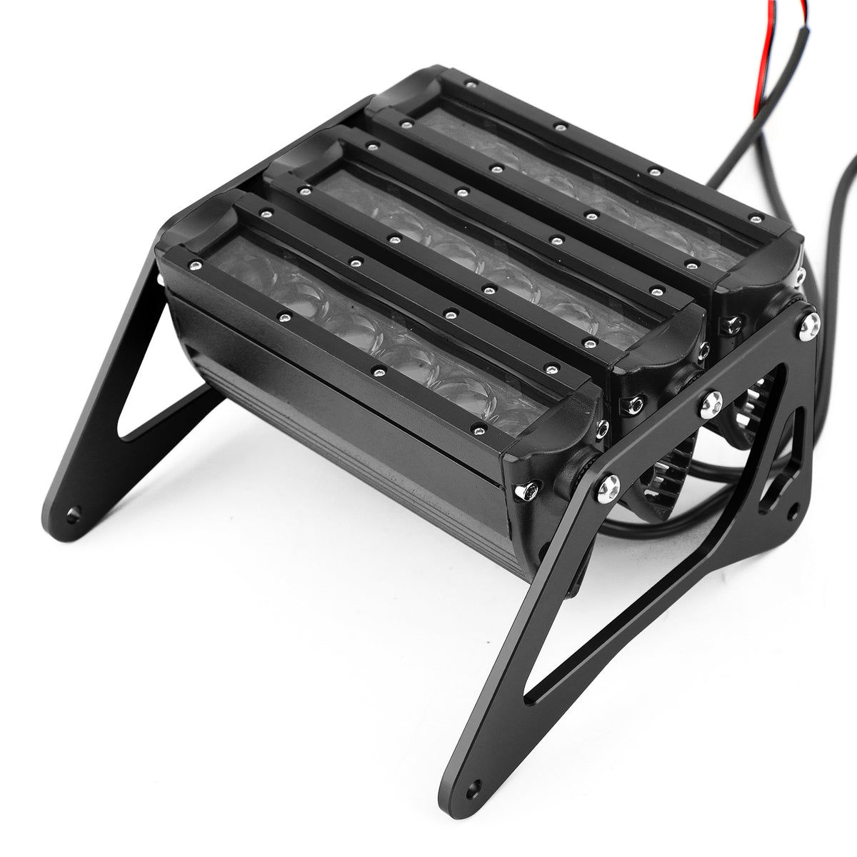 3Row 13-19 Honda Grom 125 MSX SF BK LED Reflektor motocyklowy Białe światło