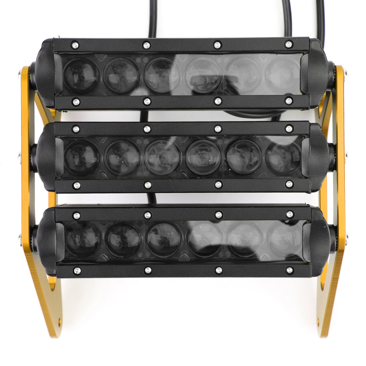3Row 13-19 Honda Grom 125 MSX SF GD LED Reflektor motocyklowy Białe światło