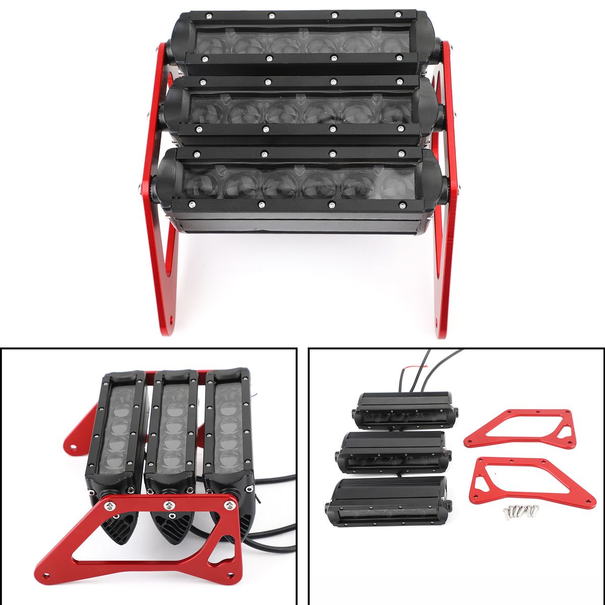 3Row 13-19 Honda Grom 125 MSX SF RE LED Motorradscheinwerfer Weißes Licht