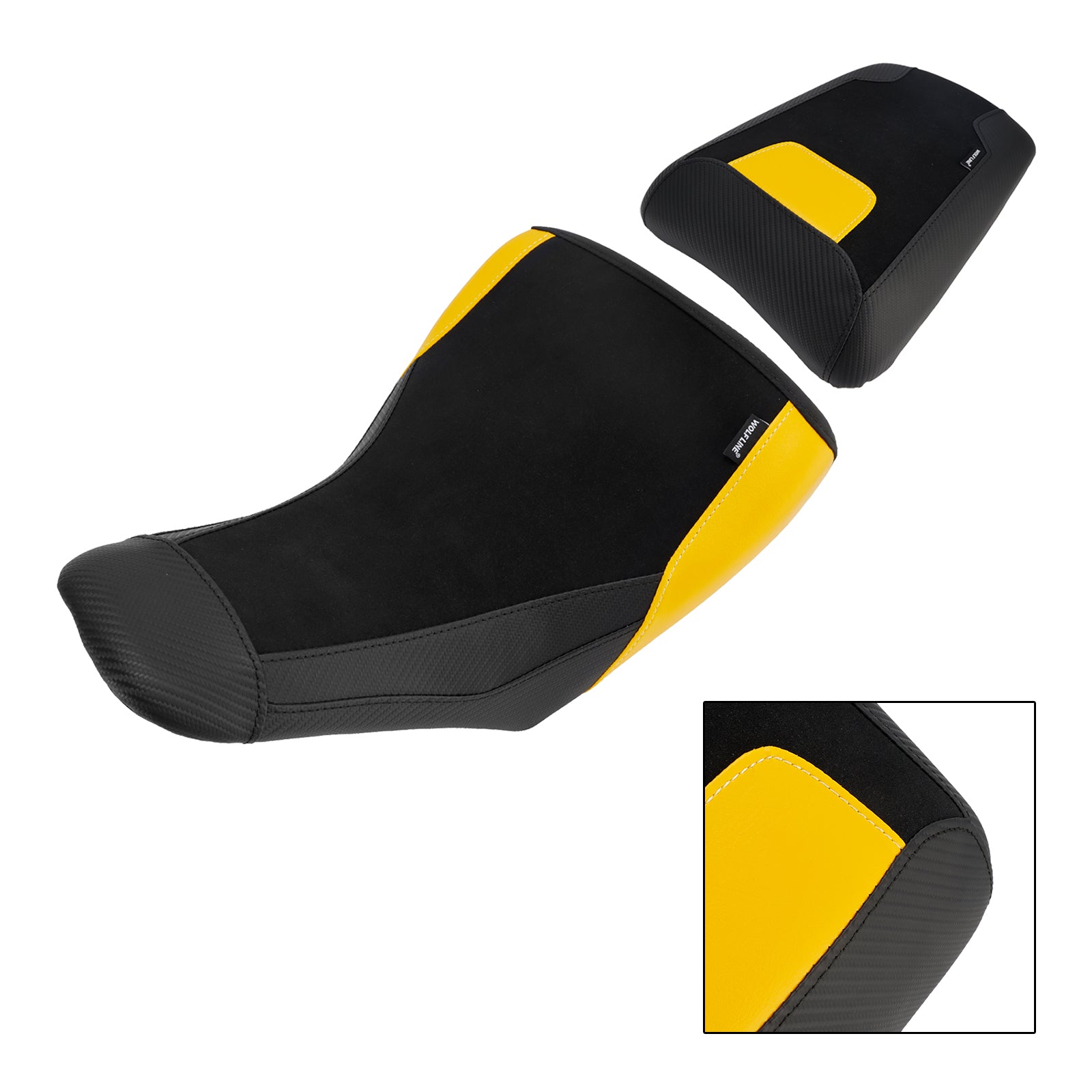 2023-2025 Suzuki V-Strom Dl1050 Lower Front&Rear Driver Seat Pillion Yellow Fits