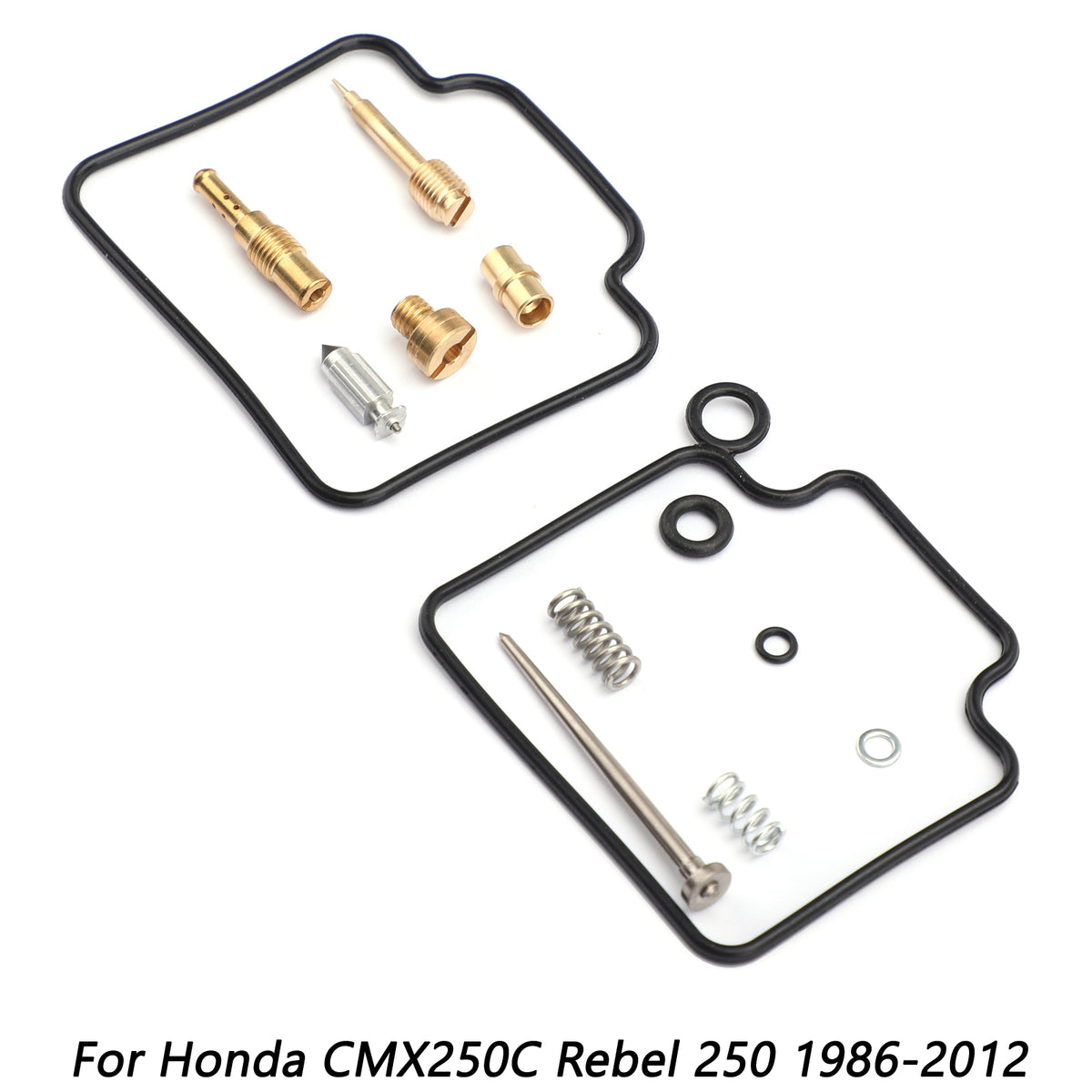 1986-2012 Honda CMX250C Rebel 250 #.0201-318 CARBURETOR Carb Rebuild Kit Repair
