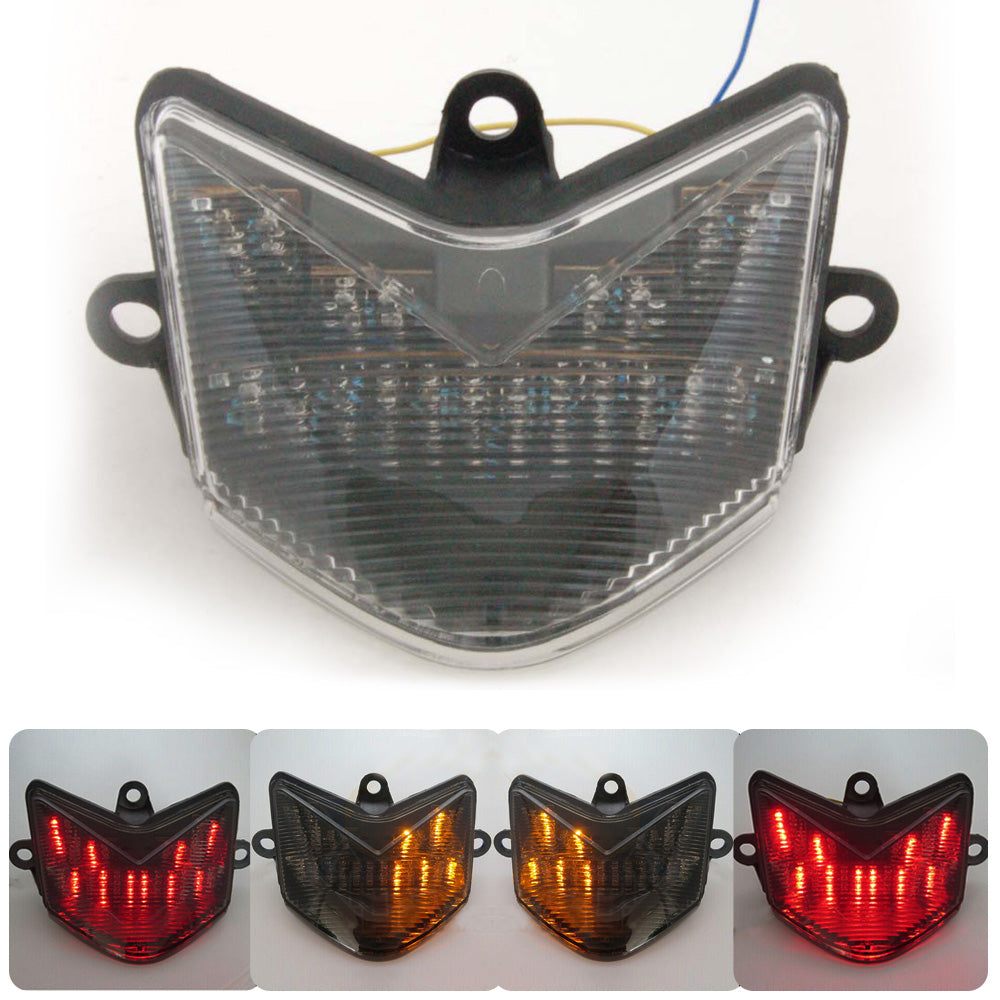 04-05 Kawasaki Ninja ZX10/ZX10R Indicatori di direzione trasparenti a LED integrati