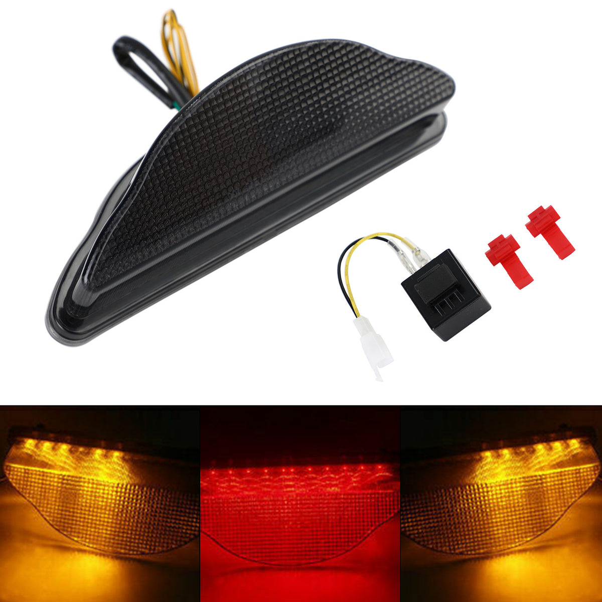 Indicatori di direzione integrati con fanale posteriore a LED Yamaha Road Star XV1700 2002-2009