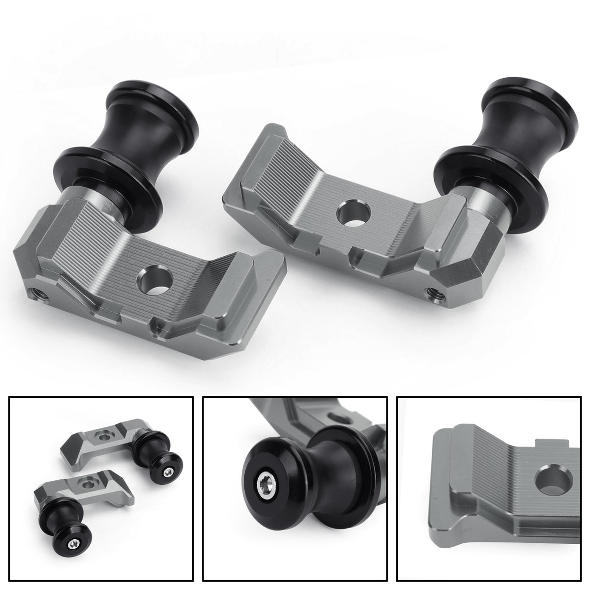 2014-2018 YAMAHA MT-07 Chain Adjuster Block W/Swingarm Spools Slider