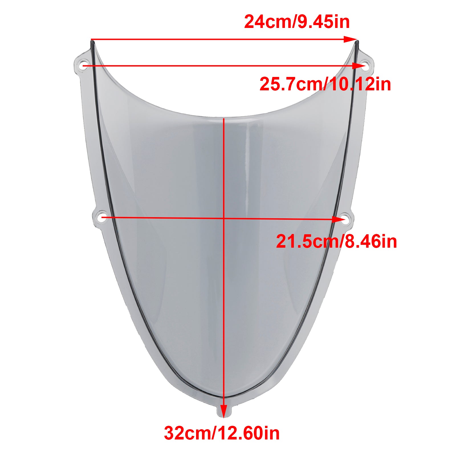 Copertura per cupolino parabrezza parabrezza adatta per RC390 2022-2023