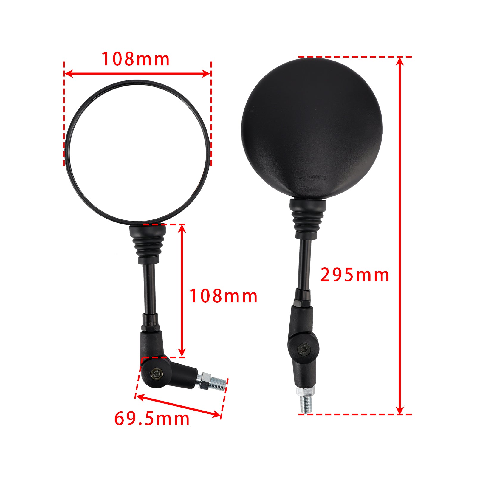 SMC 690 Enduro 1050 1090 1190 1290 R2R Adventure S 2013-2024 Folding Mirrors