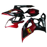 Amotopart 2005-2006 K5 GSXR1000 Suzuki Red&Black Style1 Fairing Kit