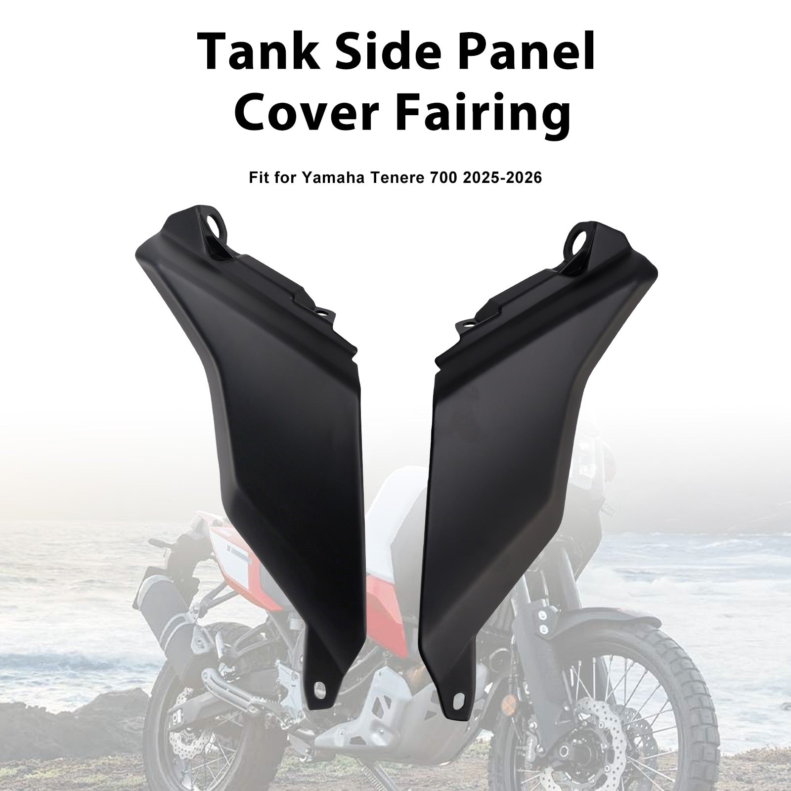 2025-2026 Yamaha Tenere 700 Tankseitenverkleidung Verkleidungsverkleidung