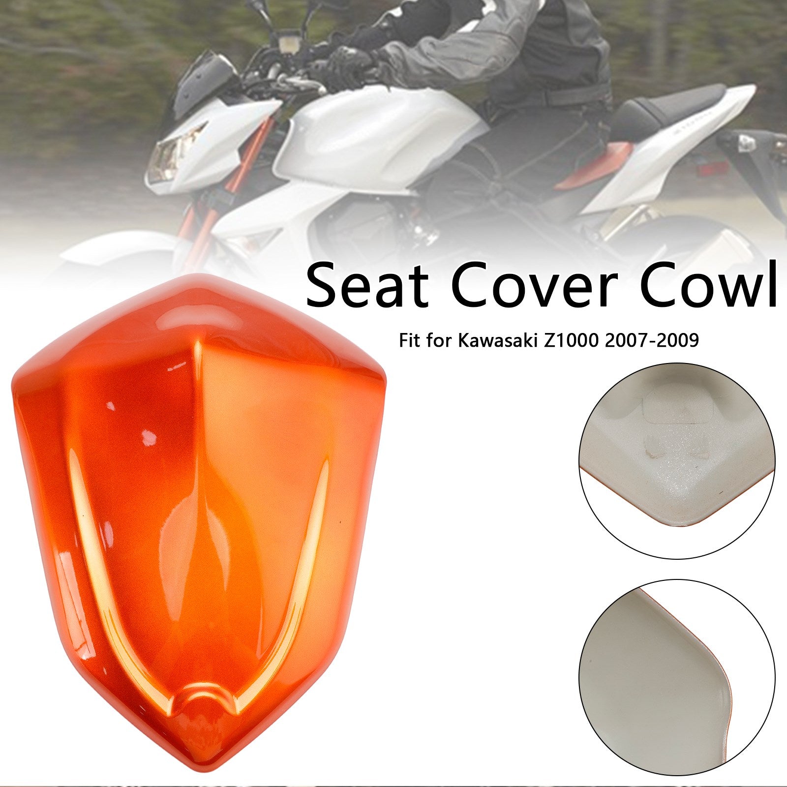 Cubierta de carenado para asiento trasero Kawasaki Z1000 07-09