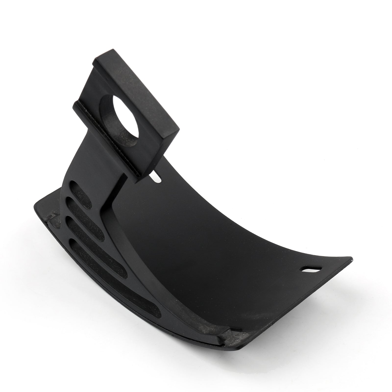 Staffa porta targa per montaggio laterale curvo Yamaha R1 2004-2014 BLK