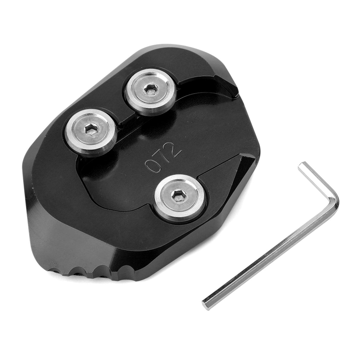2018-2019 HONDA CB1000R Side Stand Extension Kickstand Enlarger Plate Black