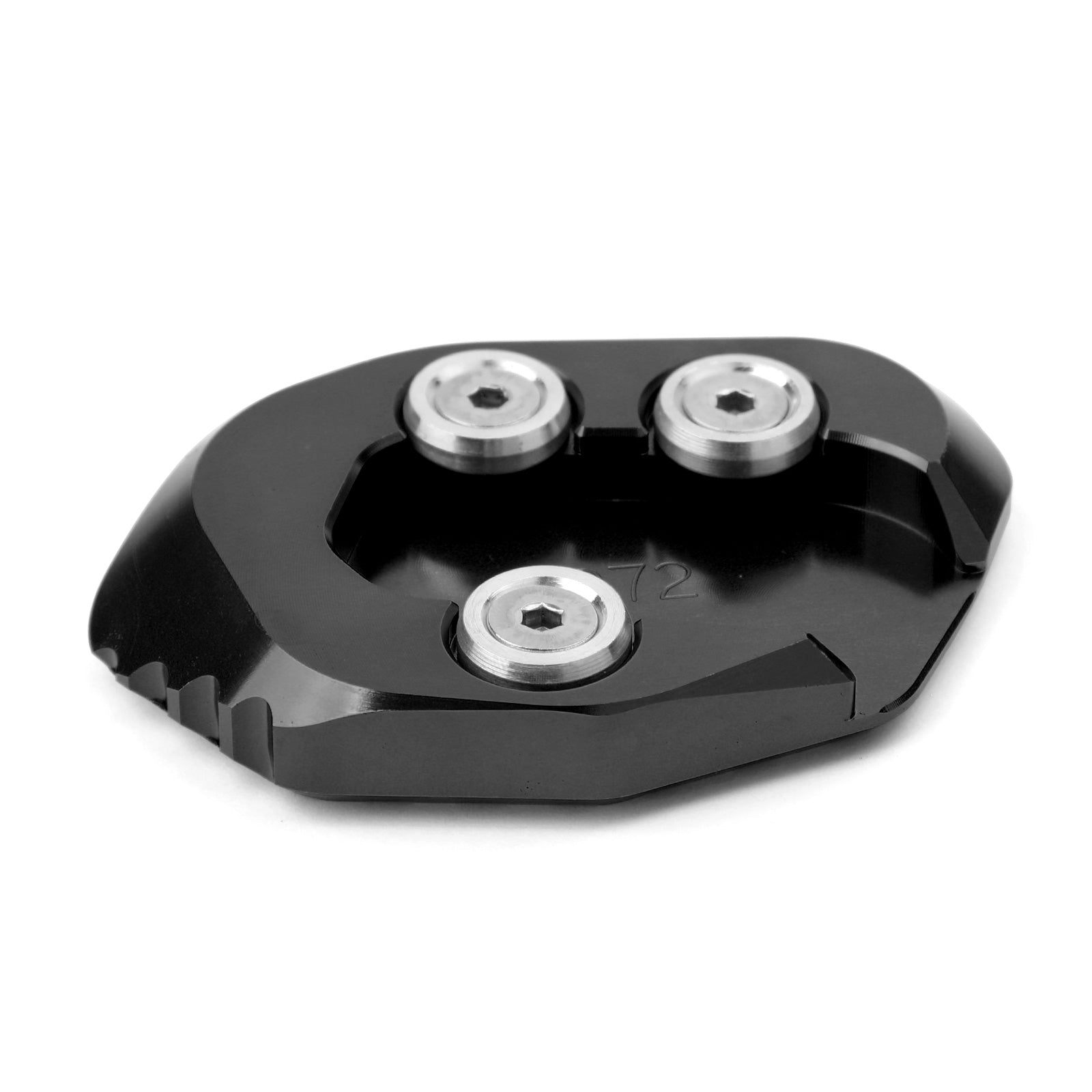 2018-2019 HONDA CB1000R Side Stand Extension Kickstand Enlarger Plate Black