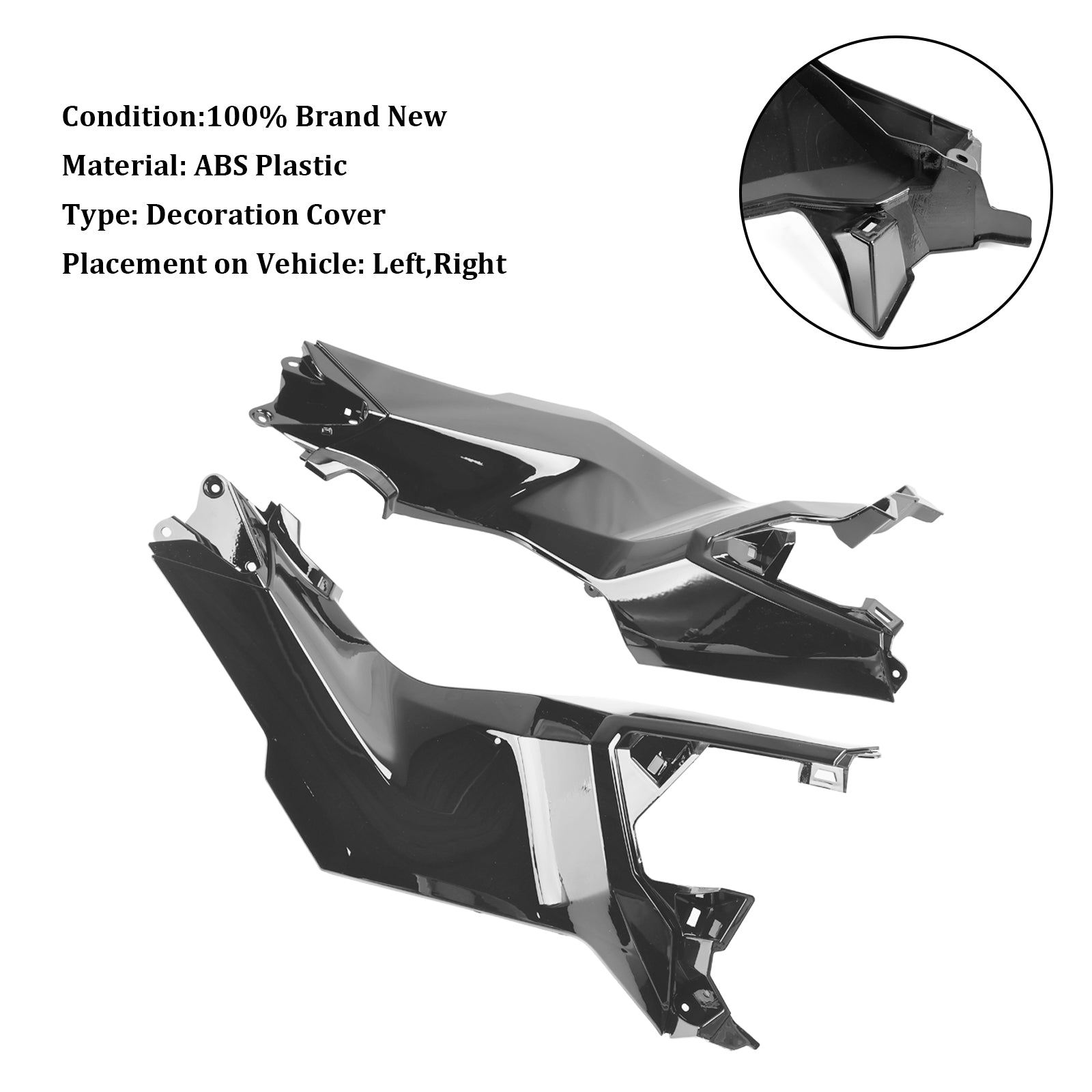 23-24 Honda ADV 160 Side Frame Cover Panel Fairing Body Cowl