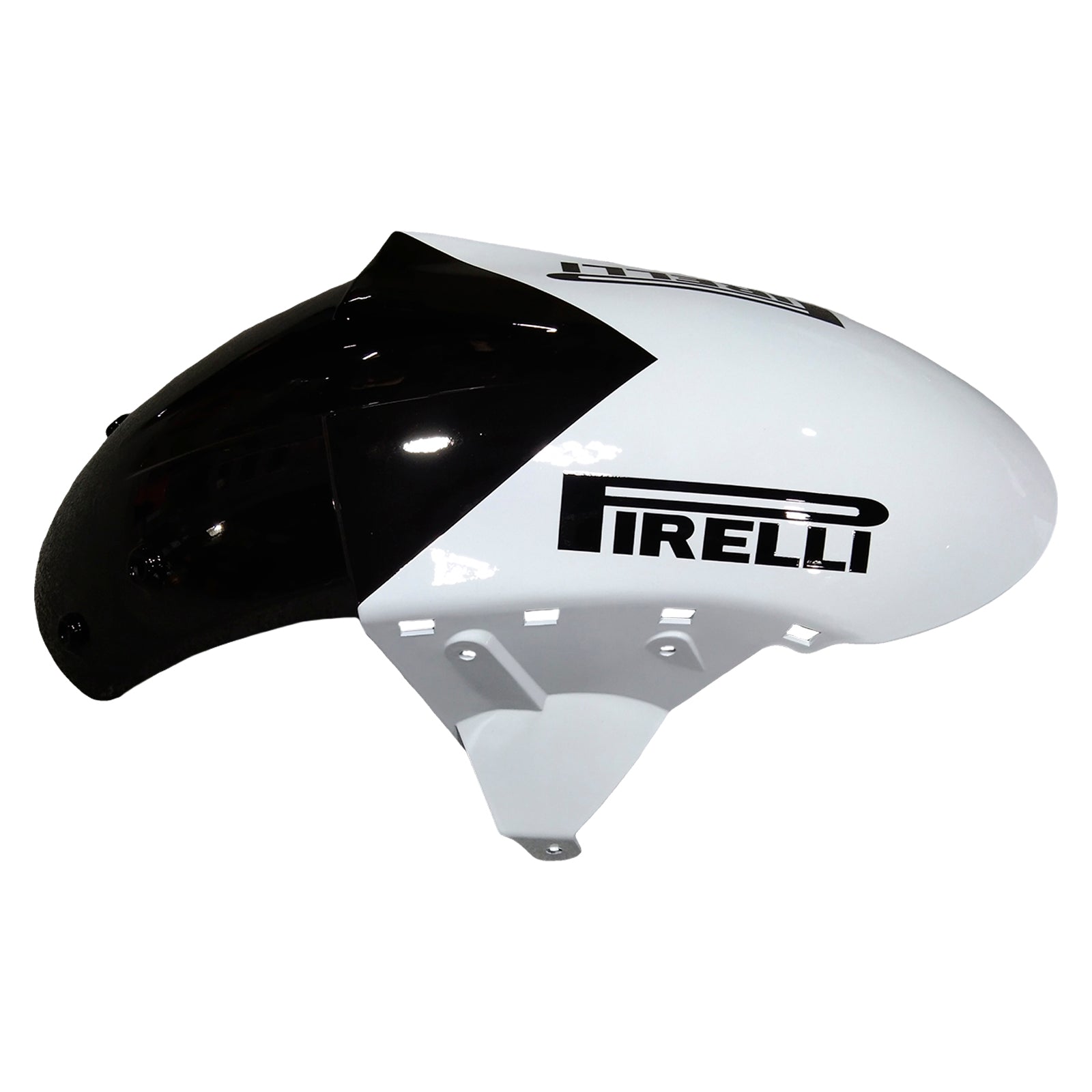 Amotopart 2005-2006 Kawasaki ZX6R 636 White Black Fairing Kit