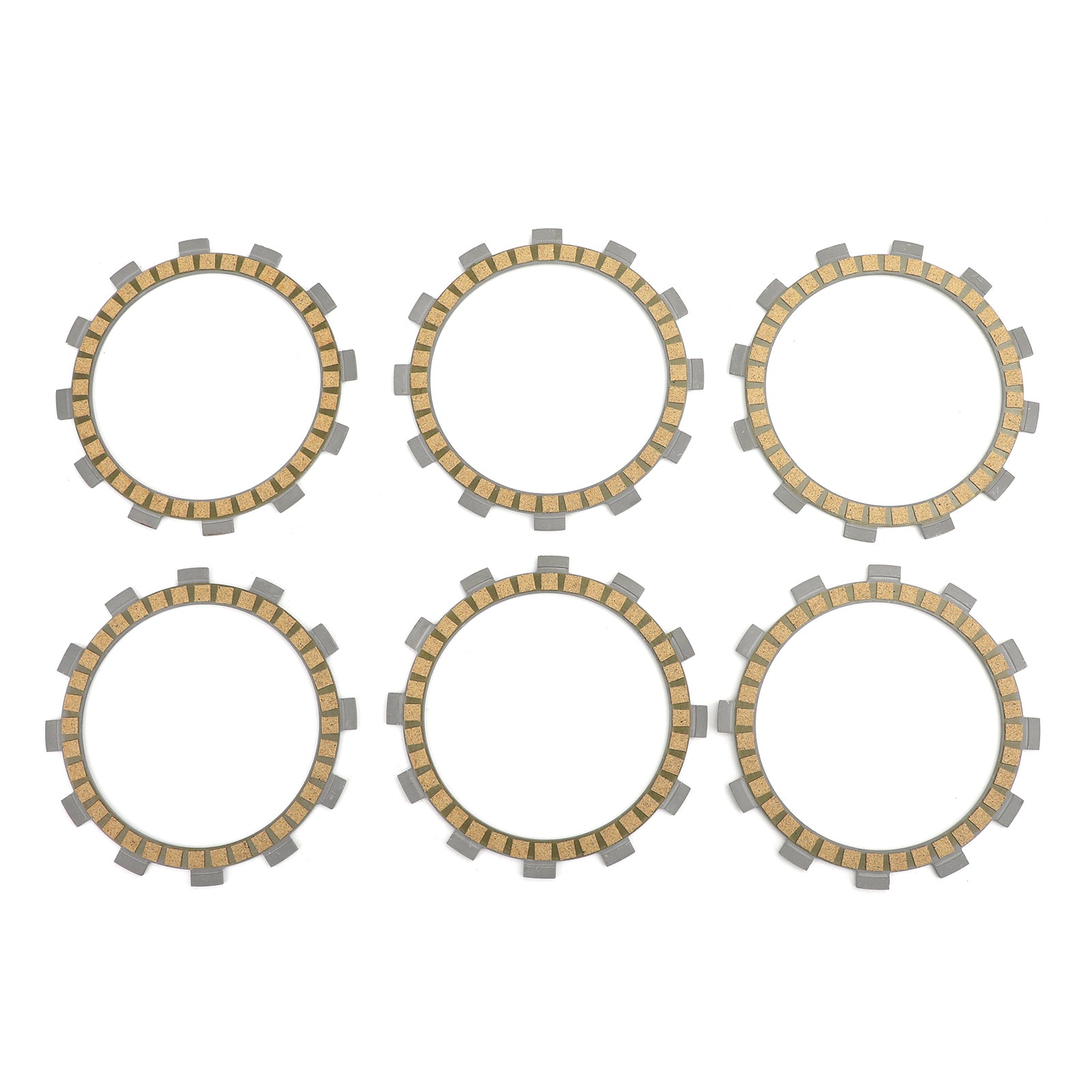 Yamaha YFM250R/RX TT250R/RL TTR250 RH/RL XT250 Clutch Friction Plate Kit Set