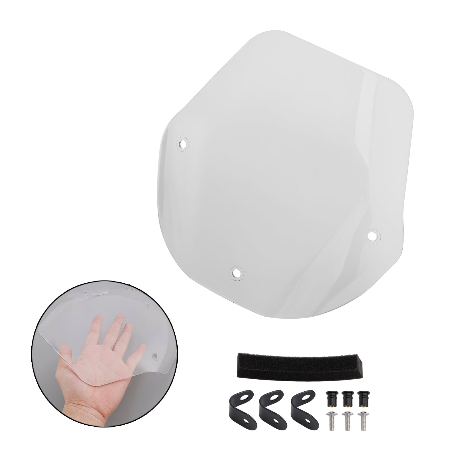 Suzuki GSX-8S 2023-2024 Windshield WindScreen + Bracket