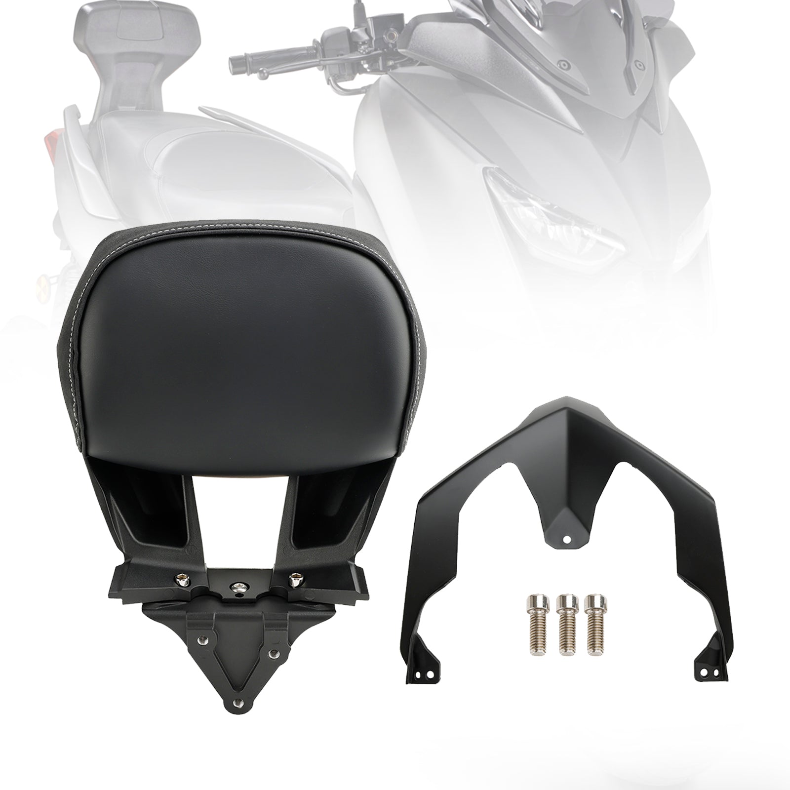 Respaldo de barra Sissy para pasajero para Yamaha X MAX X-MAX 300 2017-2022