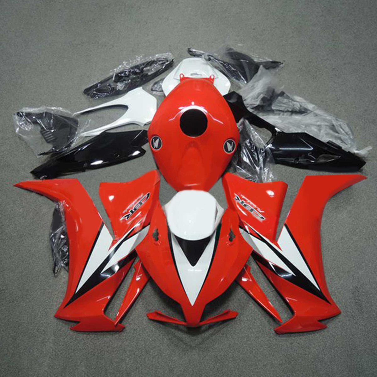 Amotopart 2012-2016 CBR1000RR Honda Kit de carenado rojo