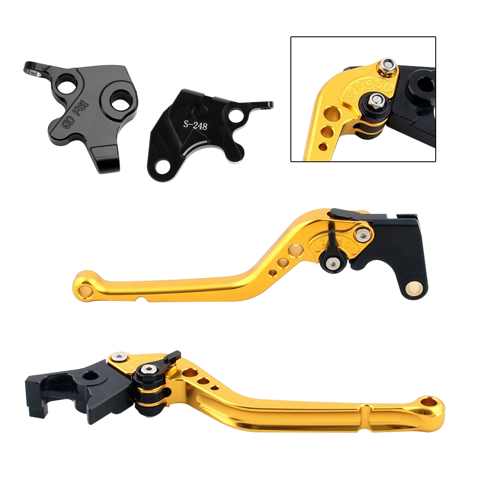 2008-2011 Yamaha YZF R125 Long levier de frein d'embrayage