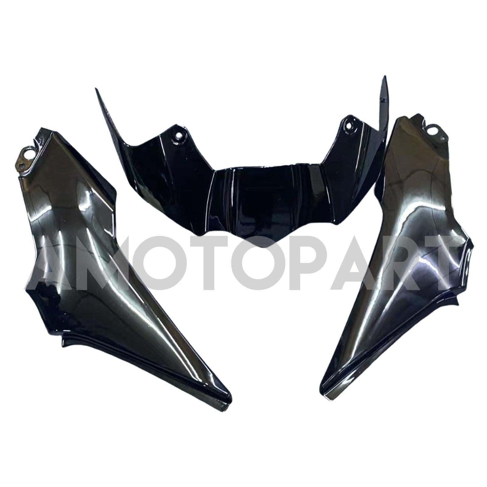 Amotopart 2017-2019 Kawasaki Z900 Black Fairing Kit