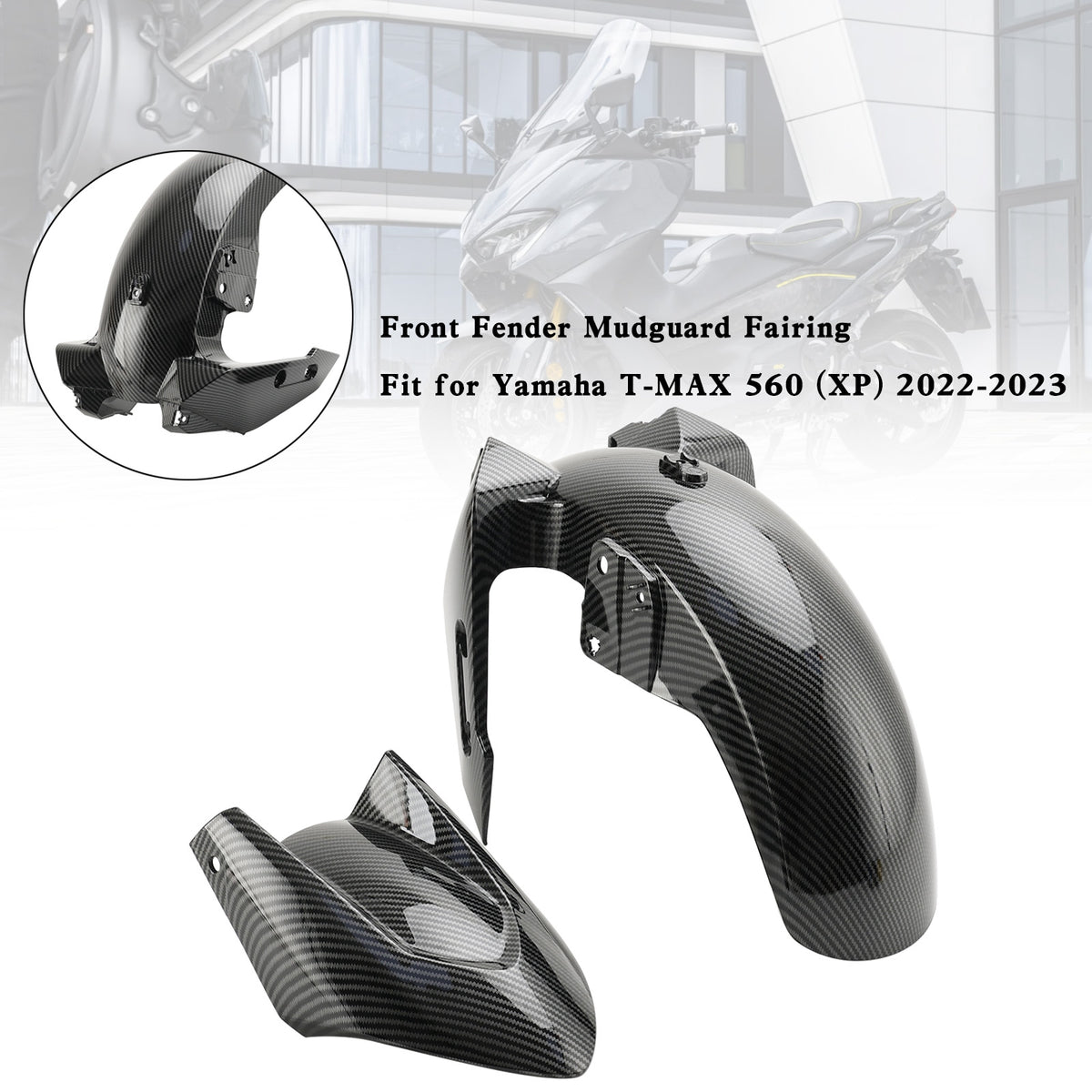 Carena parafango parafango anteriore per Yamaha T-MAX 560 2022-2023