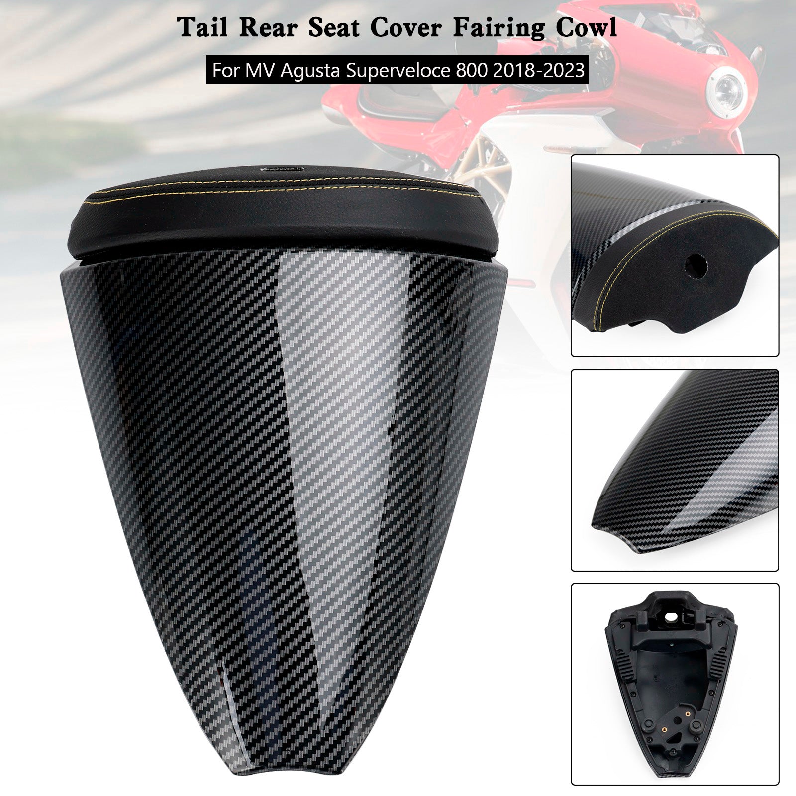 2018-2023 MV Agusta Superveloce 800 Tail Rear Seat Cover Fairing Cowl