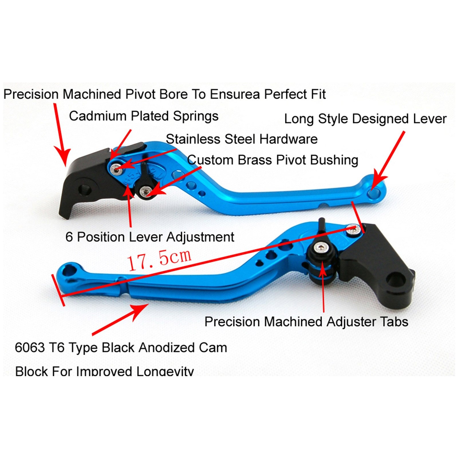 VESPA GTS 300 Super Motorcycle Adjustable Clutch Brake Lever