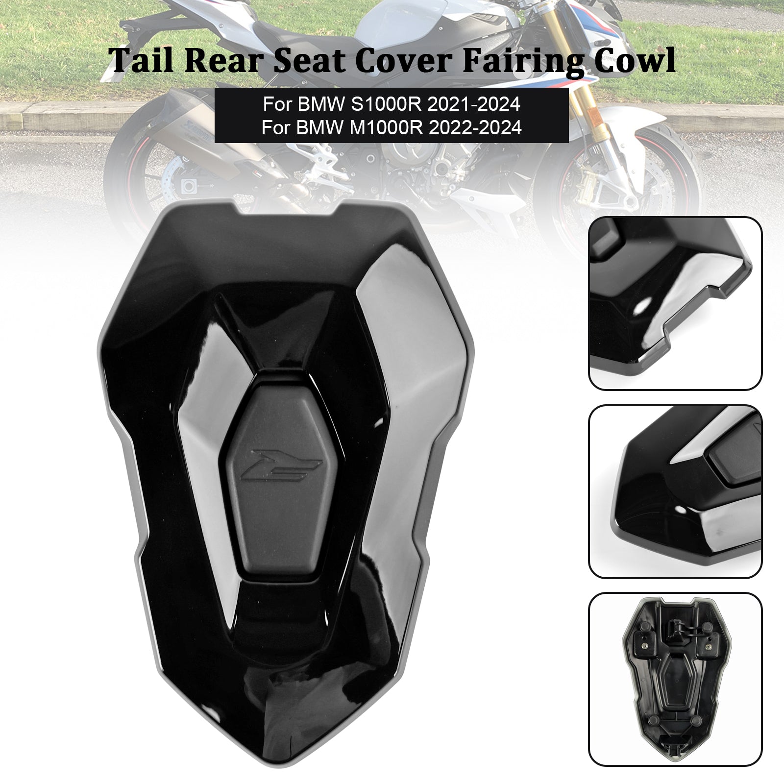 BMW 21-24 S1000R & 22-24 M1000R Tail Rear Seat Cover Fairing Cowl