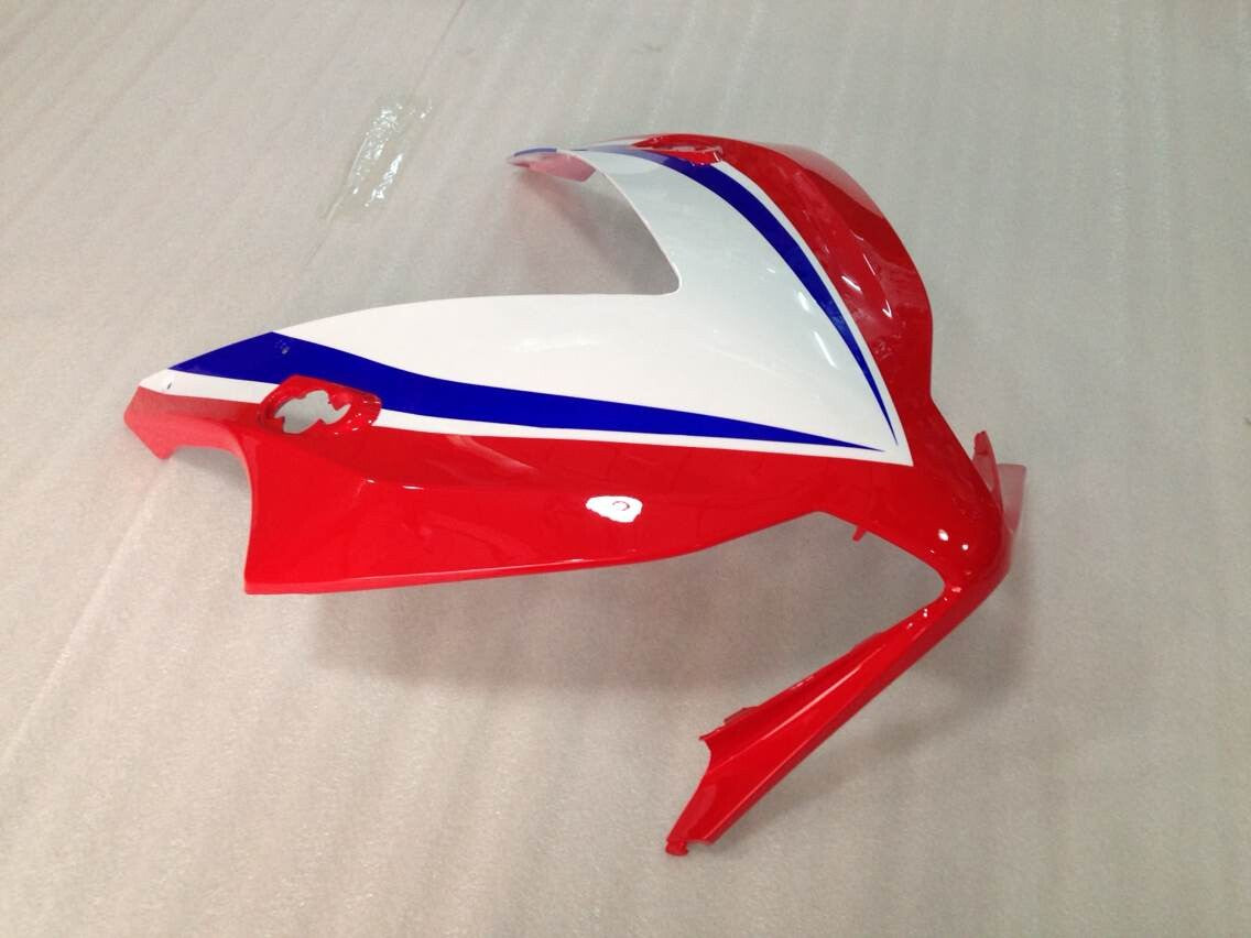 Amotopart 2012-2016 CBR1000RR Kit de carénage Honda Bleu et Rouge Style1