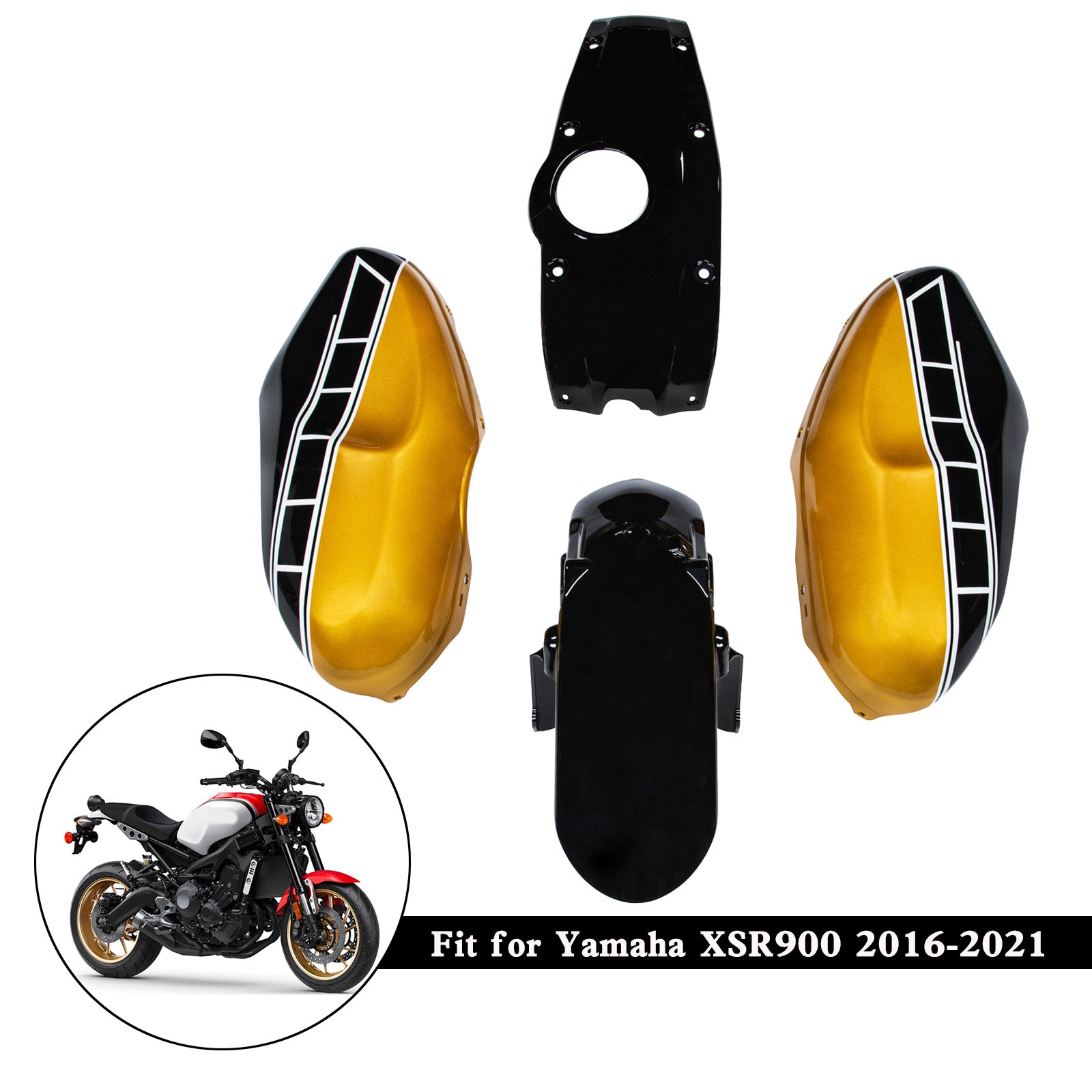 Amotopart 2016–2021 Yamaha XSR900 Verkleidungsset