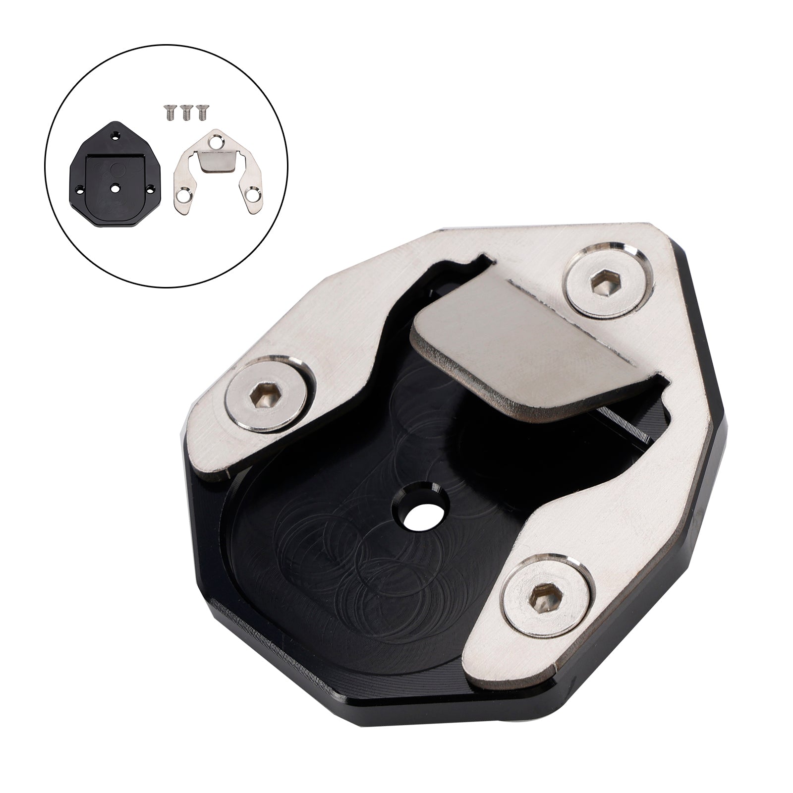 Himalayan 2018-2023 SCRAM 411 2021-2023 Kickstand Enlarge Plate Pad