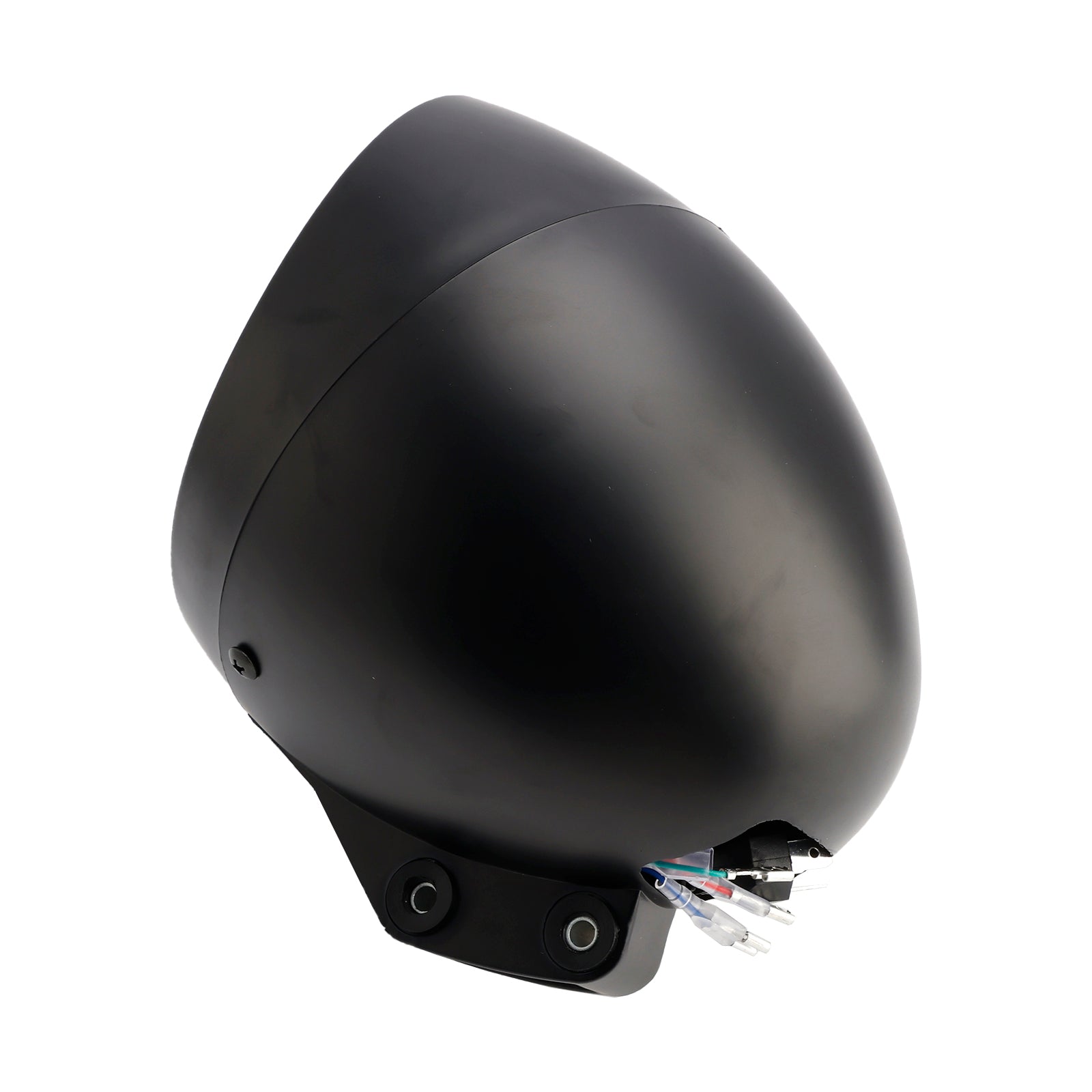 Motorcycle Chrome 5.75" Headlight Lamp Spotlight Universal Multifunctional