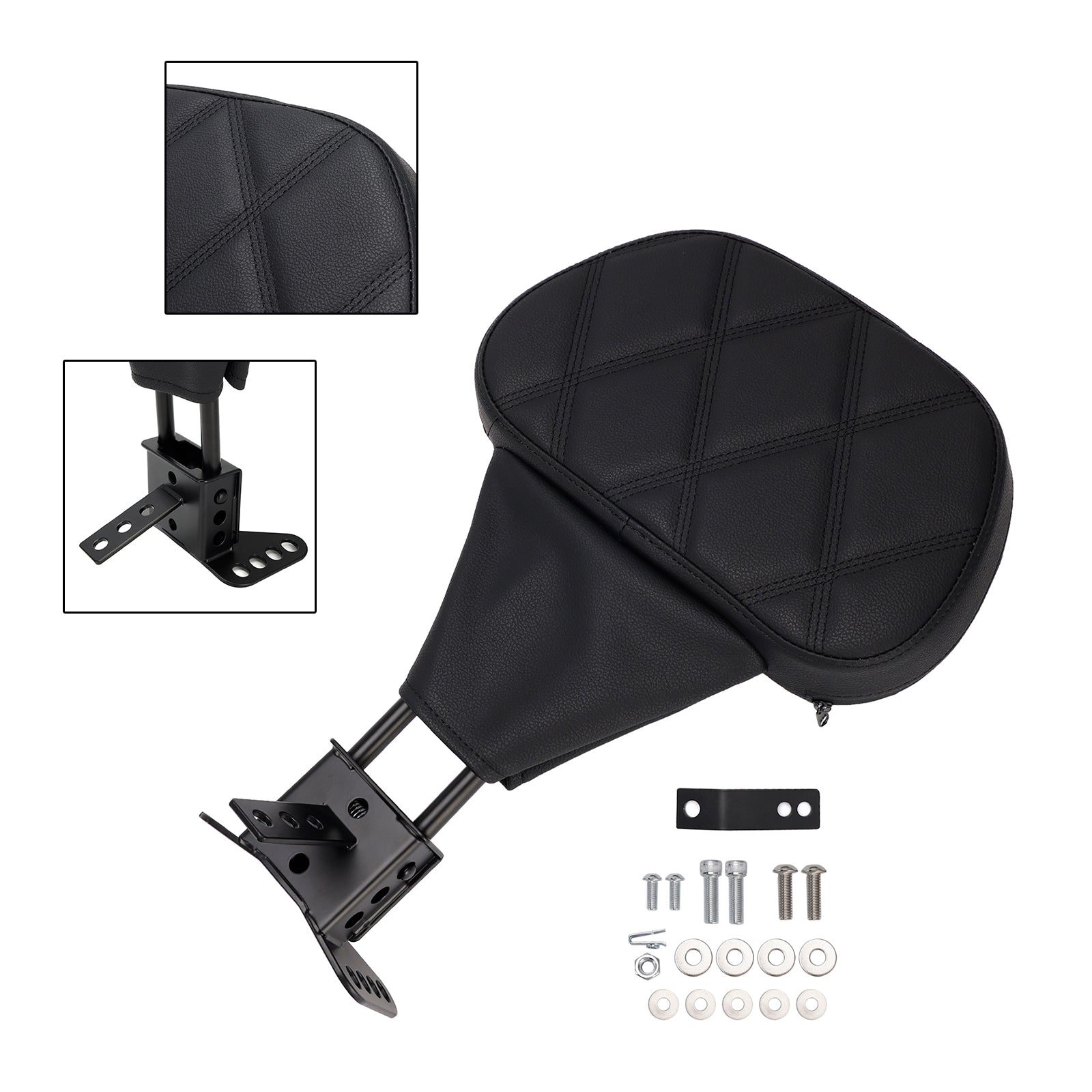 Street Electra Road Glide Road King Tri Glide 88-08 Driver Backrest pad