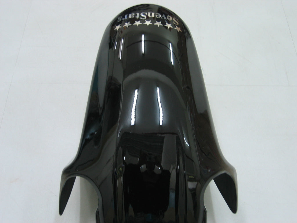 Amotopart 2004-2007 Honda CBR600 F4i Noir avec kit de carénage logo