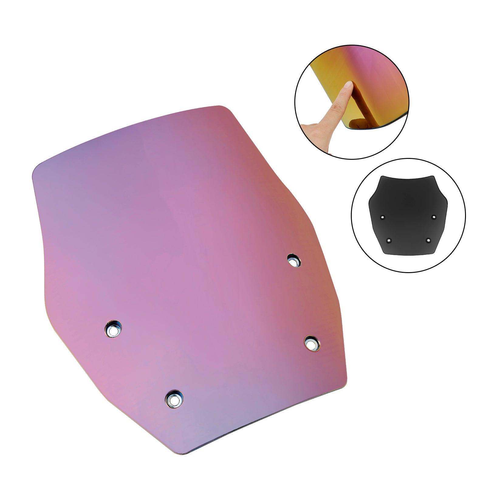 2024 BMW R1300GS Strålkastare vindrutan täcker vindrutan vindrutan