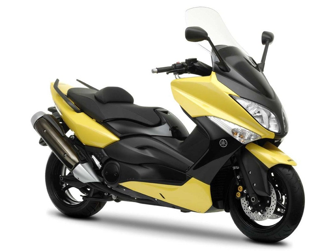 Amotopart 2008-2012 ヤマハ T-Max XP500 イエロー フェアリングキット