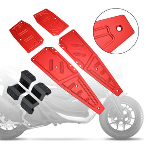 22-23 Aprilia SR GT200 SR GT125 Red Footboard Foot Rest Pad Peg Pedal Plate