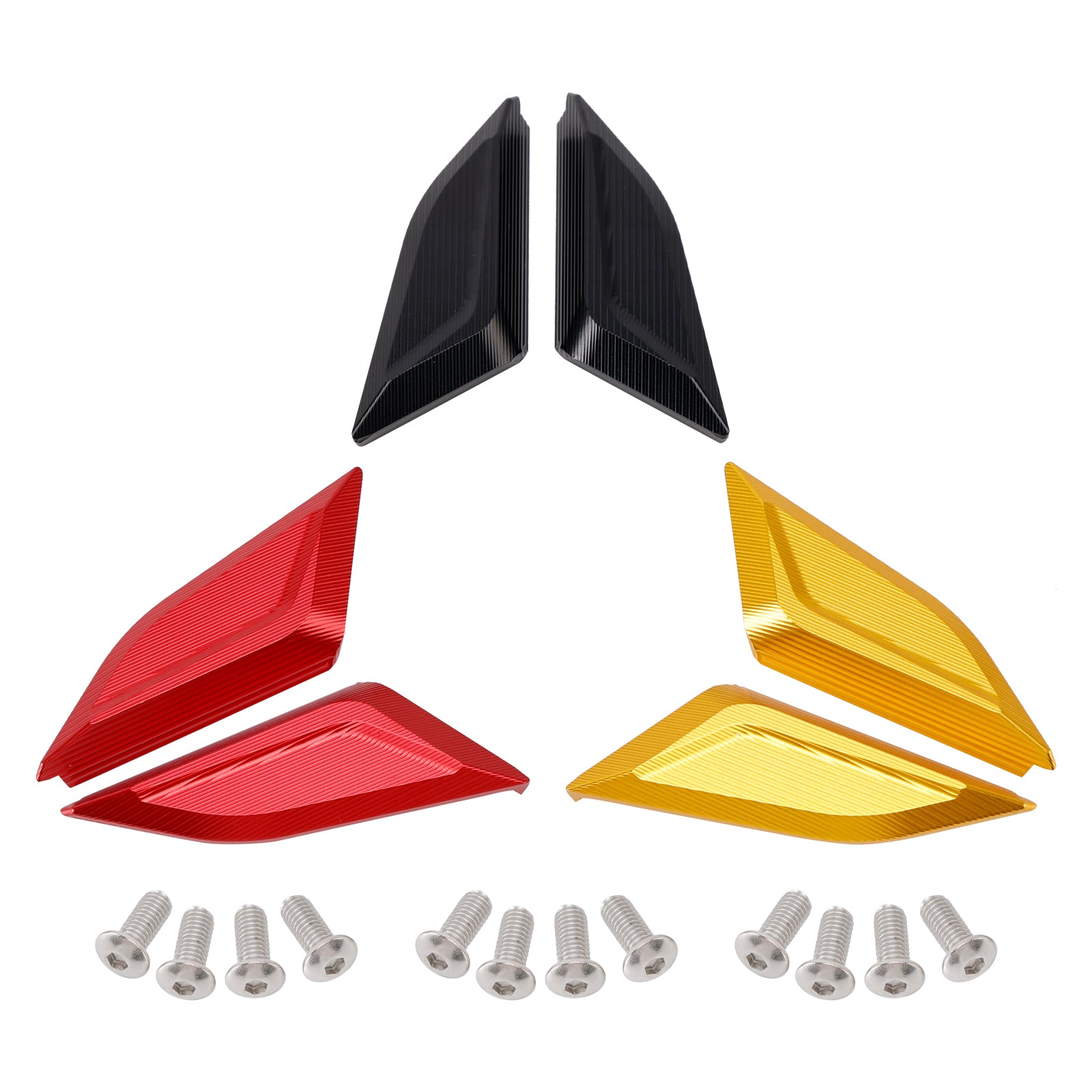 2018-2024 Ducati Panigale V4 /S/R V2 Billet Aluminum Mirror Block Off Plates