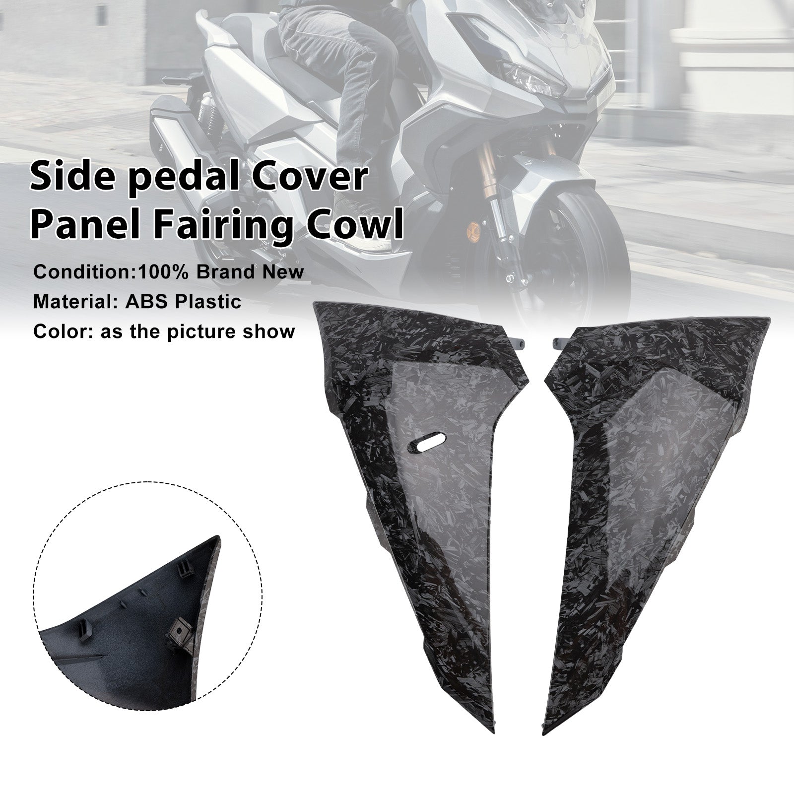 Honda ADV 350 2022-2025 Side pedal Cover Panel Fairing Cowl