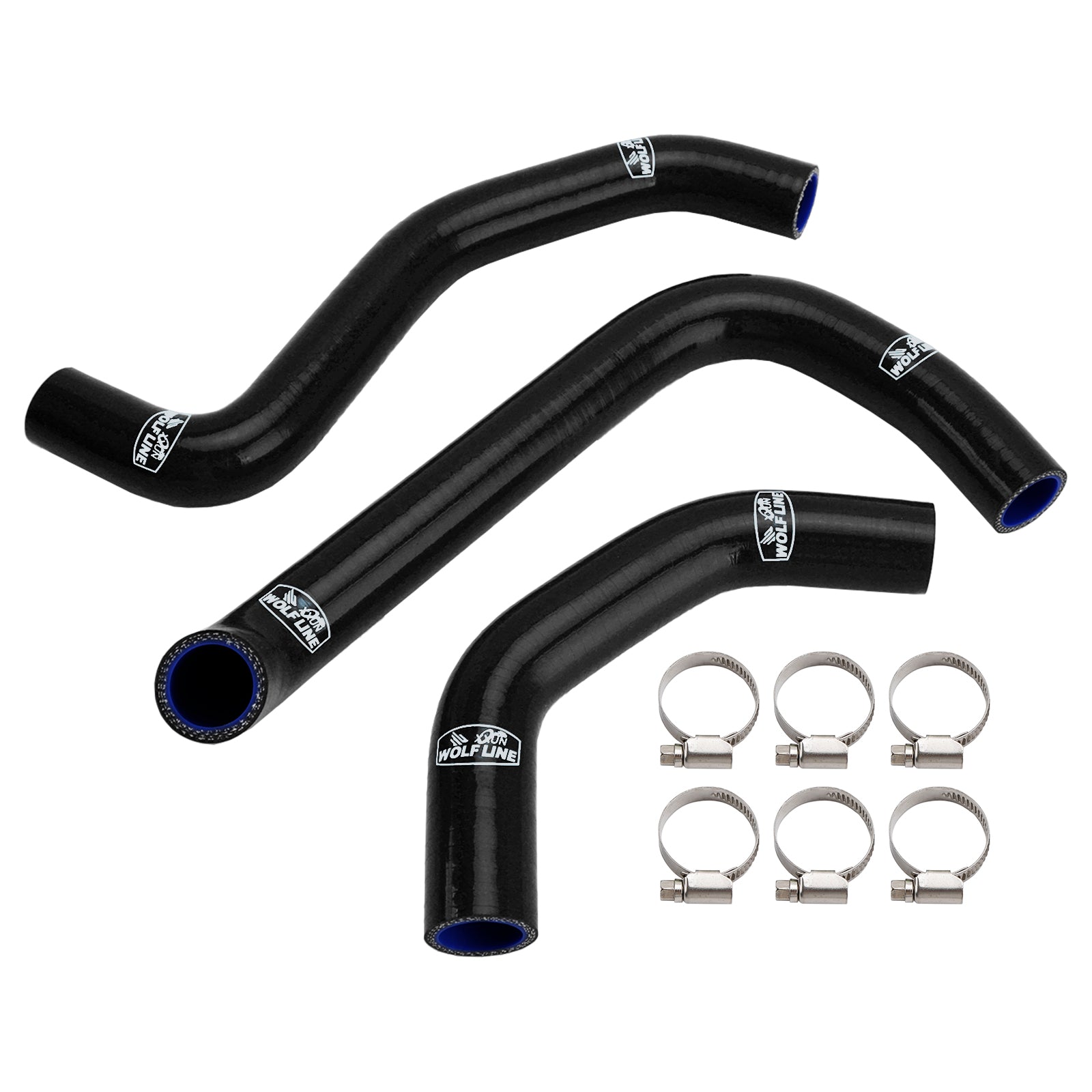2021-2025 Kawasaki ZX10R ZX-10RR Silicone Radiator coolant Hose