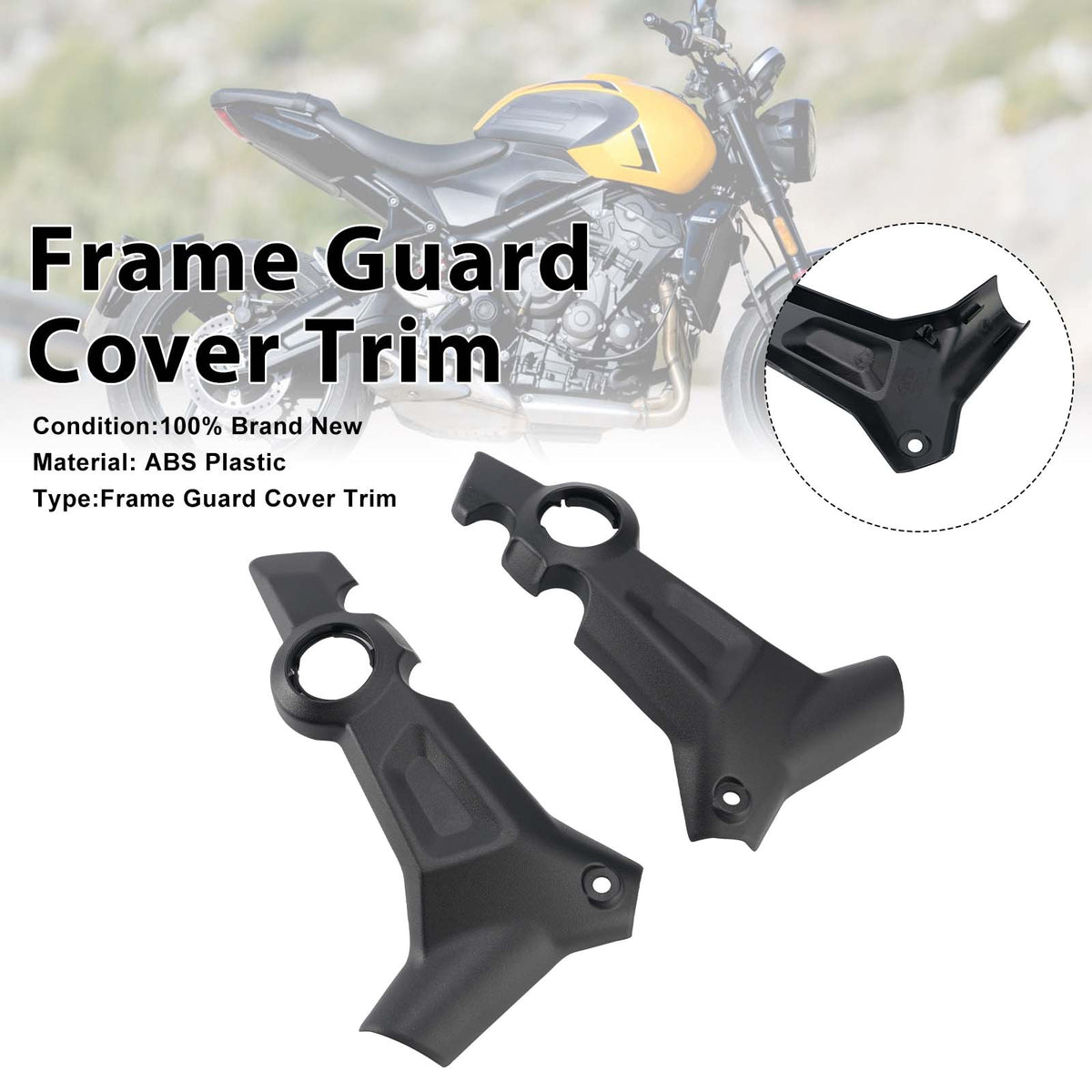 22-25 660 25-27 800 Trident Frame Guard Side Protection Cover Fairing