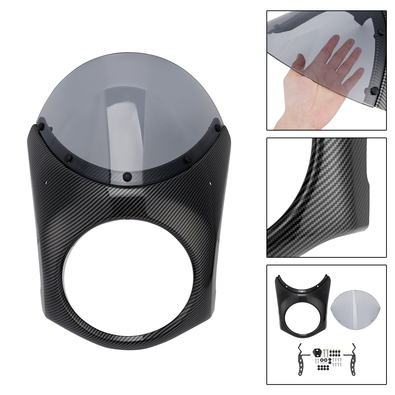 24-25 Kawasaki Eliminator 500 Headlight Windscreen Fairing Windshield