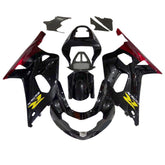 Amotopart 2000-2002 K1 K2 GSXR1000 Suzuki Black&Red Fairing Kit