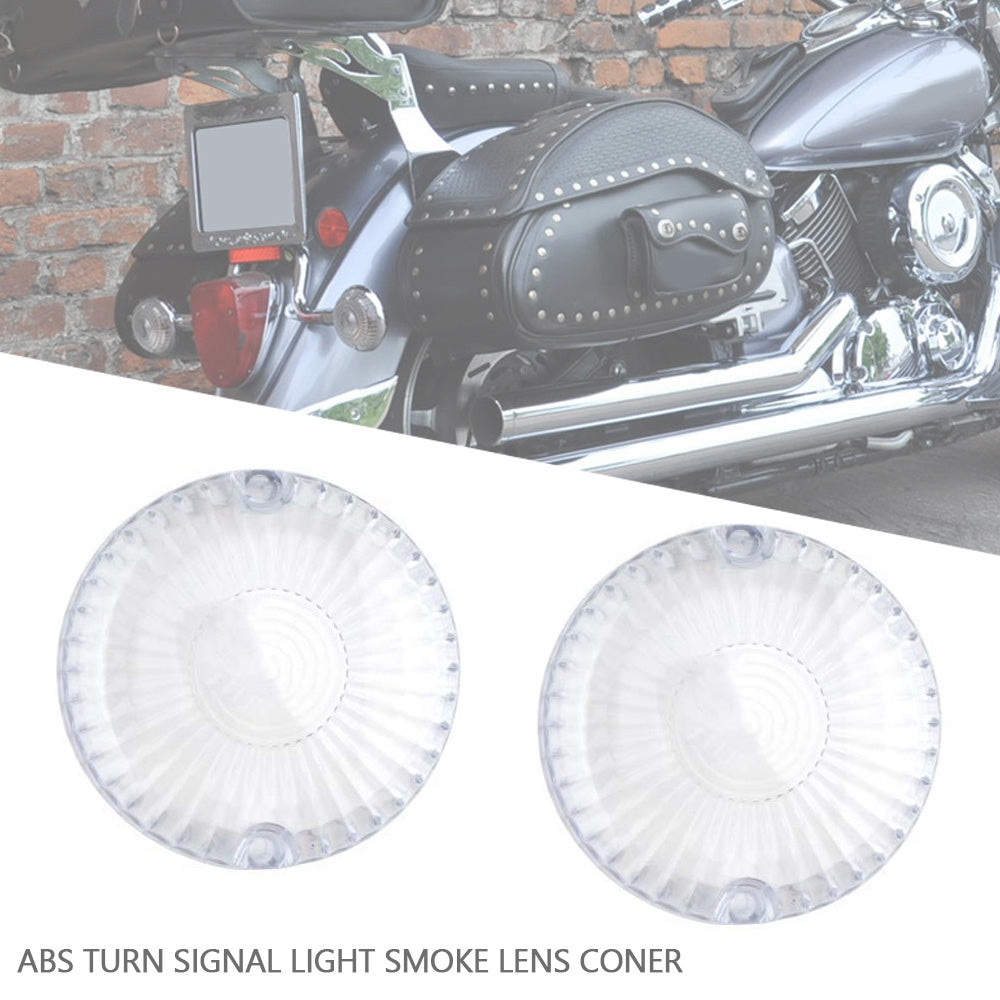 Cubierta de lente de luz de señal de giro para Yamaha V Star 650 1100 Vmax 1200/1700