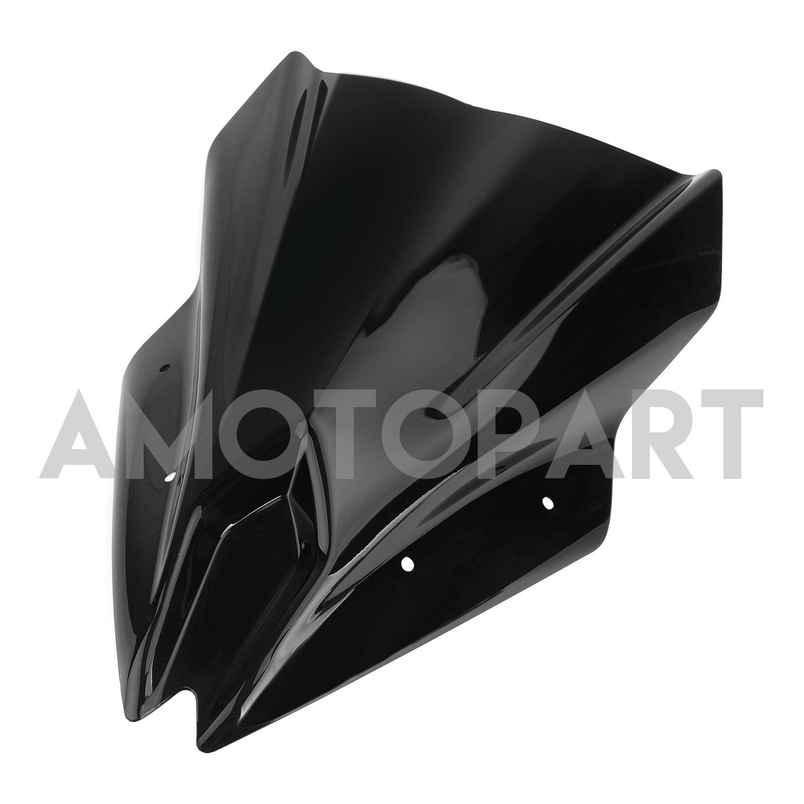 Amotopart 2017-2019 KAWASAKI ER6F/NINJA650R Sort med Skull Fairing Kit
