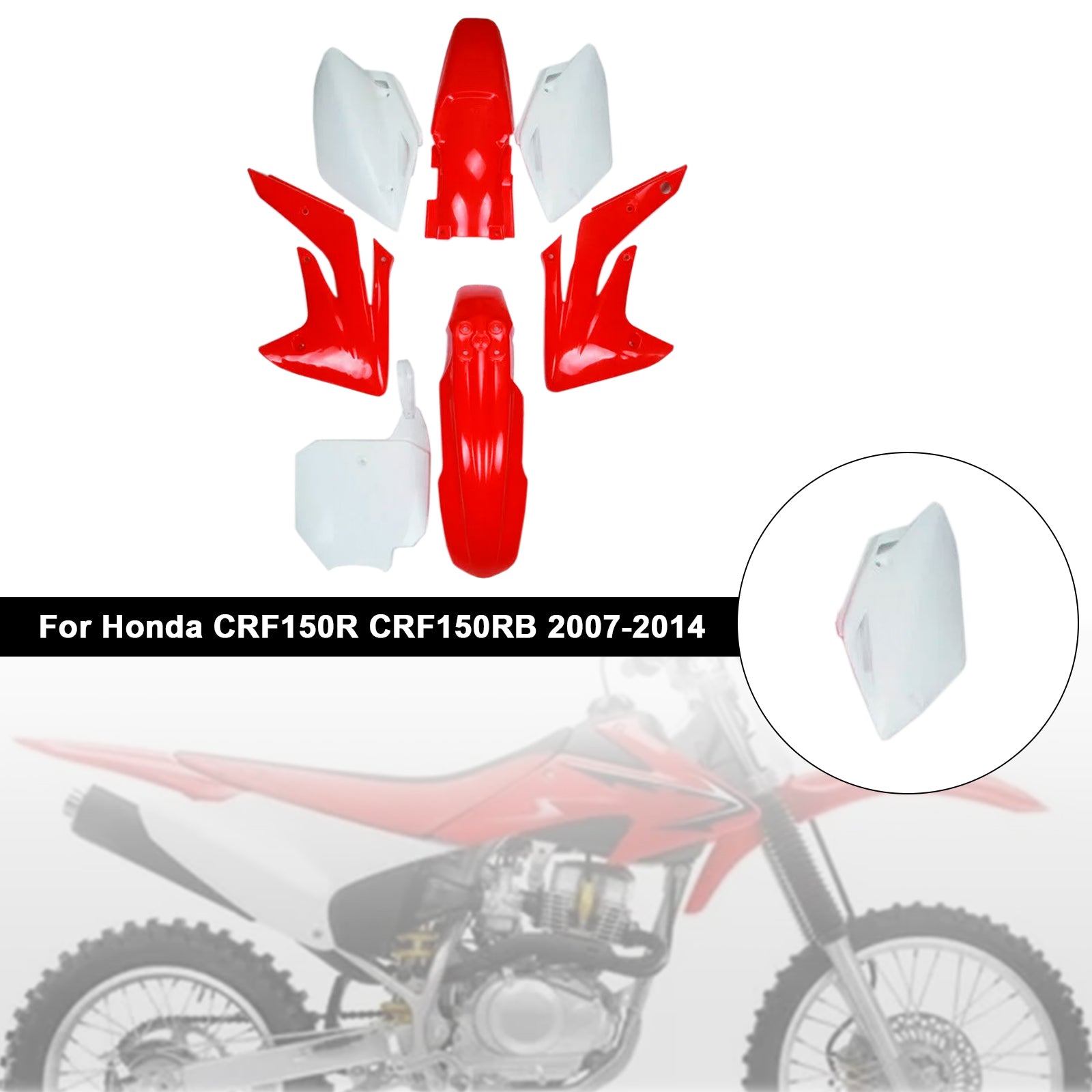 Amotopart 2007-2014 Honda CRF150R CRF150RB Fairing Kit