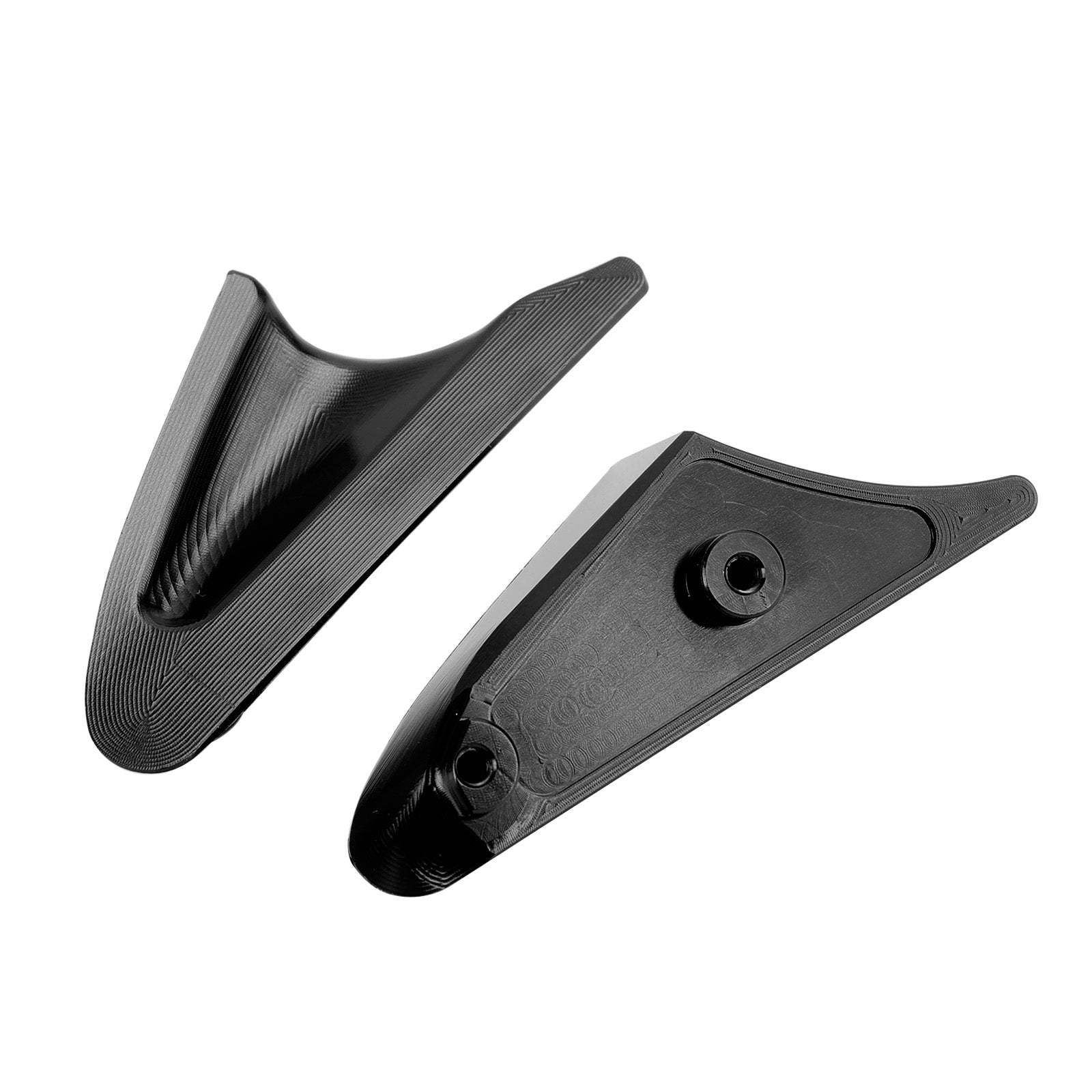 ALUMINUM REAR VIEW MIRROR HOLE CAPS FOR DUCATI 1199 899 PANIGALE 2012 > 2015