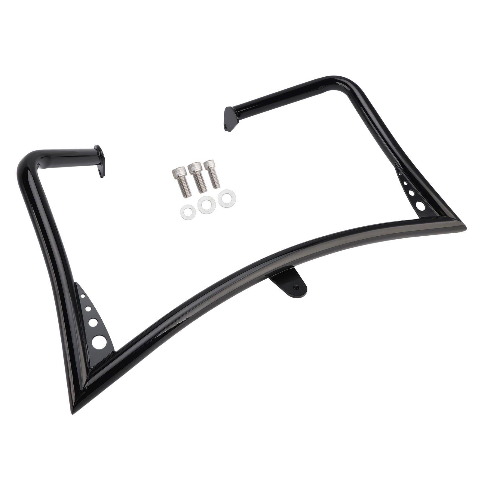 Touring Glide 1997-2008 Bumper Engine Protection Guard Crash Bar Black