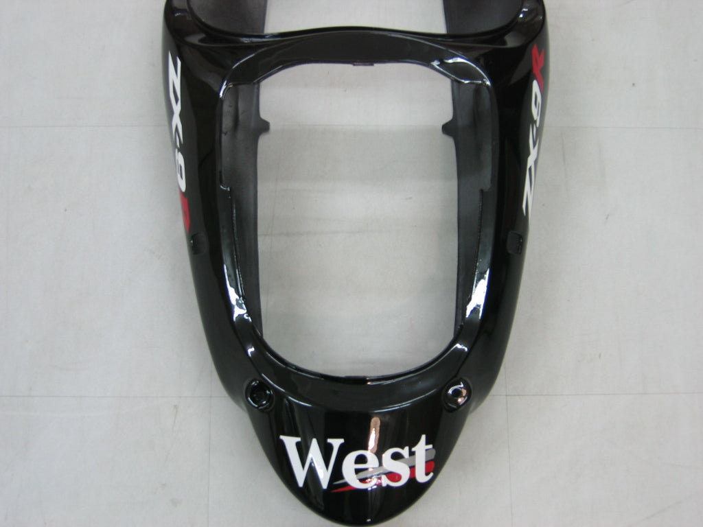 Amotopart 2000-2001 Kawasaki ZX9R Black Fairing Kit