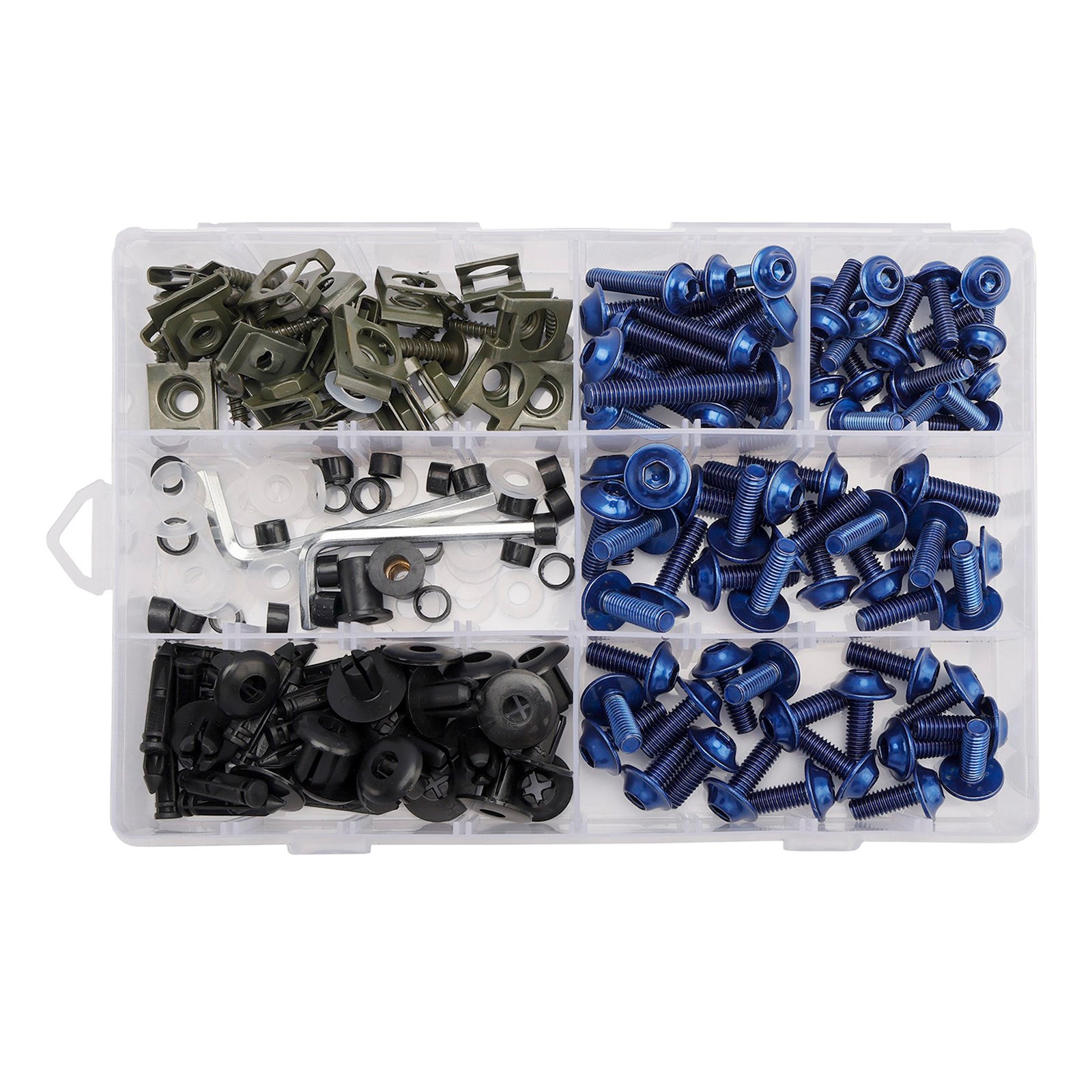 Amotopart 2000-2002 Suzuki GSXR1000 Blue Verkleidungskit